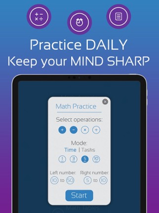 Mental Math Addition Games screenshot