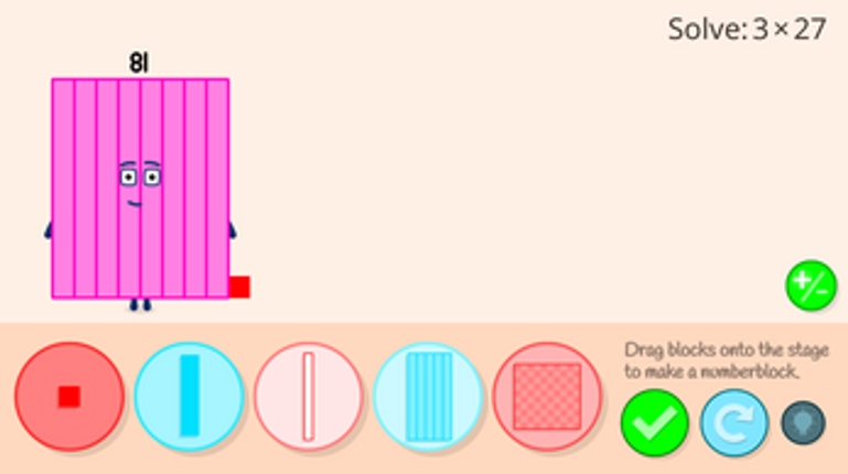 Numberblocks - 27 Times Table Image