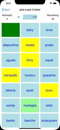 PickAPair Italian - English Image