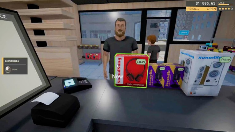 Returns Outlet Simulator screenshot