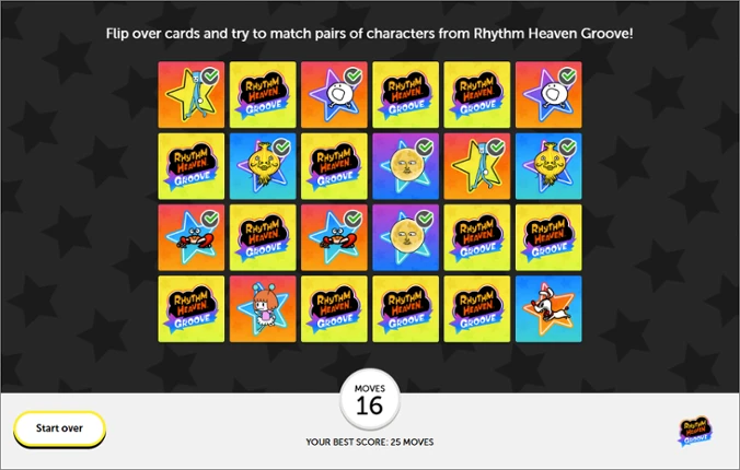 Rhythm Heaven Groove: Memory Match-Up Image