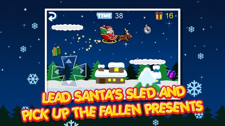 Santa Claus in Trouble ! - Reindeer Sled Run For The Christmas Gift Image