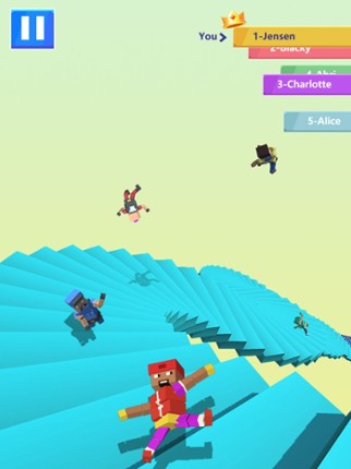 Stair Fall 3D screenshot