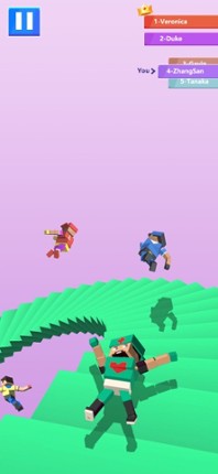 Stair Fall 3D screenshot