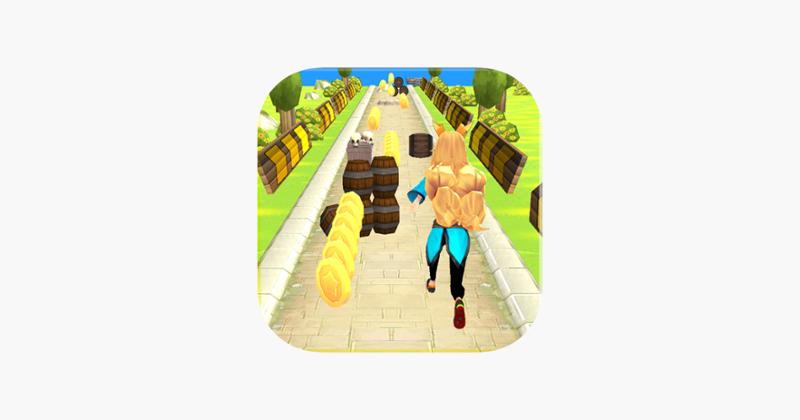 Subway Girl Runner 3D Image
