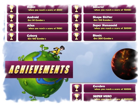 Super Hero Action Man - Best Fun Adventure Race to the Planets Game screenshot