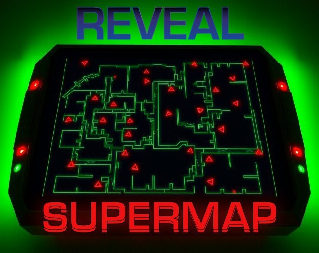 Games like SuperMap: Reveal Map and Enemies At Start