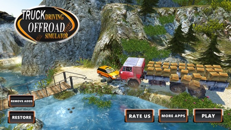 Truck Driving Offroad Sim Image