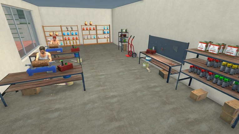 Wood Shop Simulator screenshot