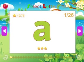 Writing ABC Letters Handwriting Preschool Practice Image