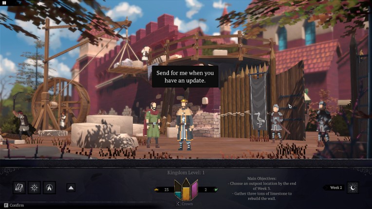 Yes, Your Grace: Snowfall screenshot