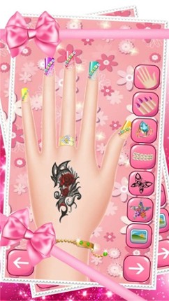 Awesom Wedding Day And Celebrity Nail Salon - Beautiful Princess Manicure Makeover Game Fancy screenshot