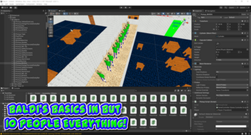 Baldi's Basics in But 10 People Everything Image