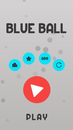 Blue Dancing Ball Sky - Fast Rolling Edge Line screenshot