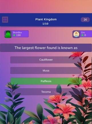 Botany Knowledge Quiz screenshot