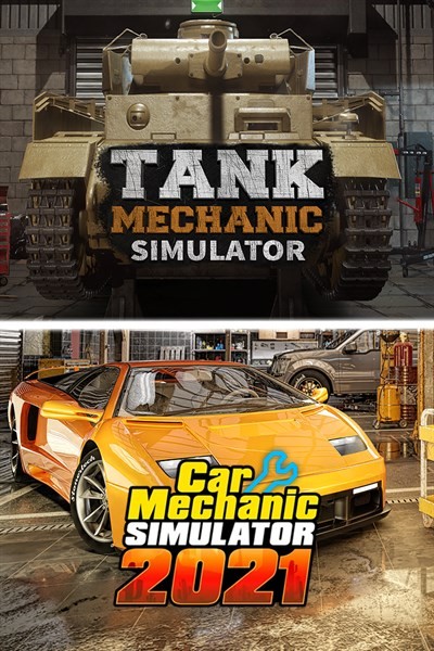 Games like Car Mechanic Simulator 2021 & Tank Mechanic Simulator