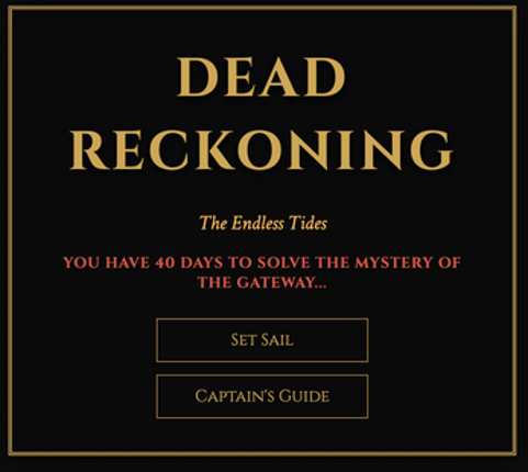 Dead Reckoning Image