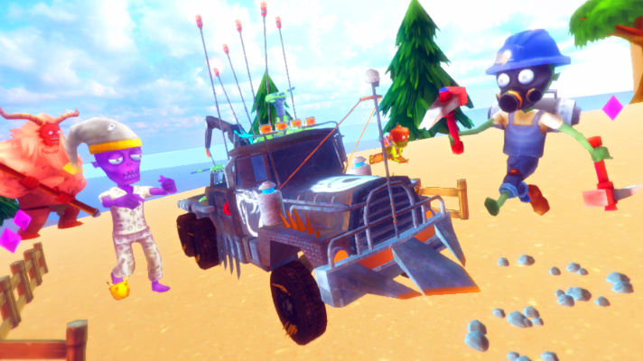 Games like Driving Car and Shooting Zombies