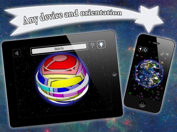 Earth Puzzle - a spherical puzzle game in 3D Image