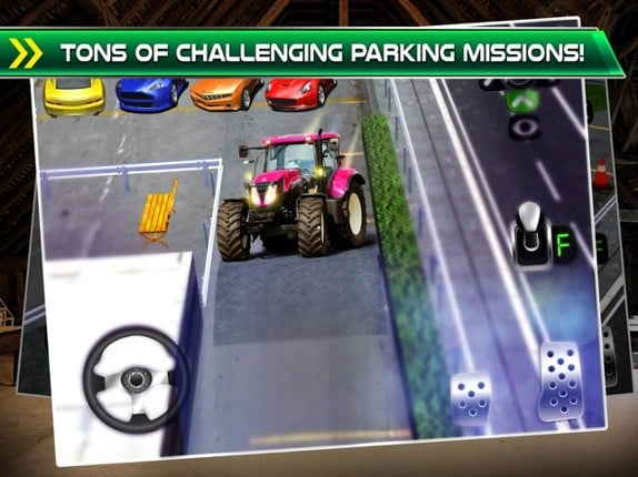 Farming Truck Parking Simulator - 3D Real Farm Car Driving & Park Racing Sim Games Image