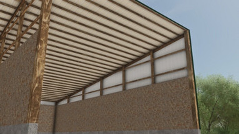 FS22 Five Bay Commodity Shed Image
