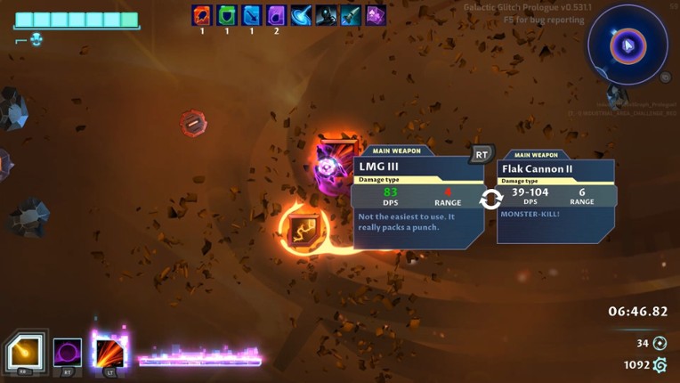 Galactic Glitch screenshot