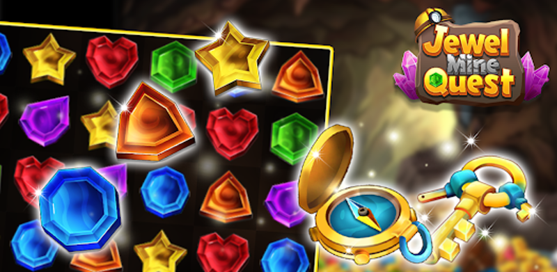 Jewel Mine Quest: Match-3 Image