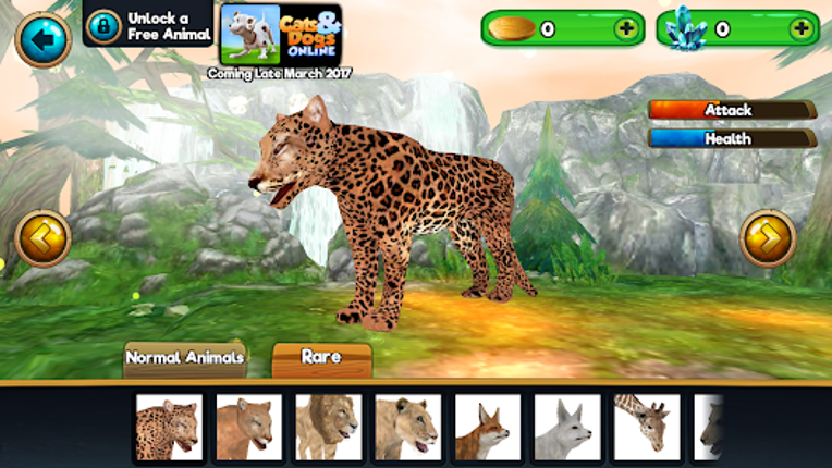 Animal Sim Online: Big Cats 3D screenshot