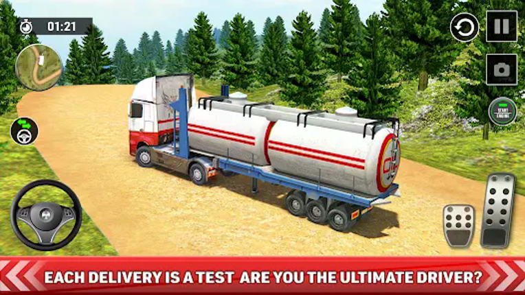 Oil Truck Games: Driving Games screenshot