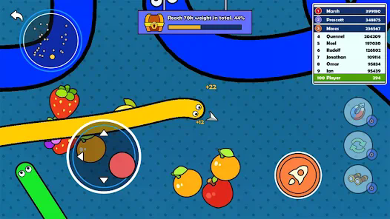 Snake Doodle - Worm .io Game screenshot