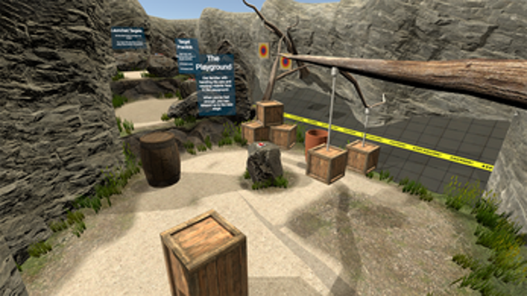 Axe Park VR screenshot