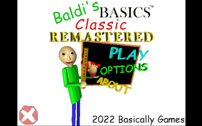 Baldi's Basics Classic Remastered Android Game Cover