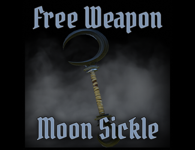 Games like Moon Sickle - Free Weapon for VRC/Unity/Godot/Unreal