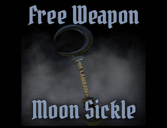 Moon Sickle - Free Weapon for VRC/Unity/Godot/Unreal Image