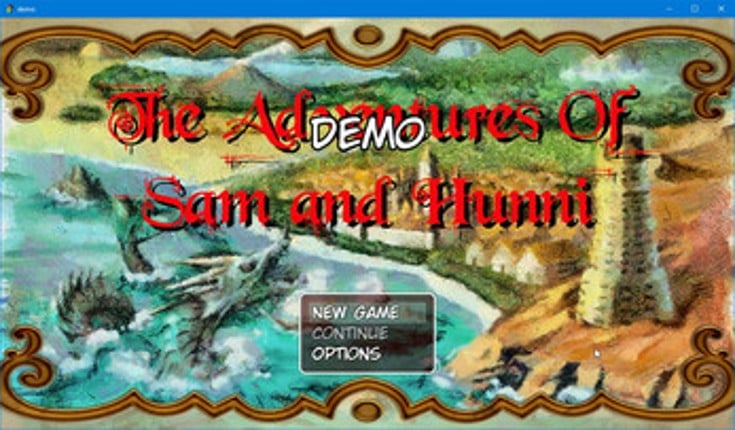 The Adventures Of Sam And Hunni RPG screenshot