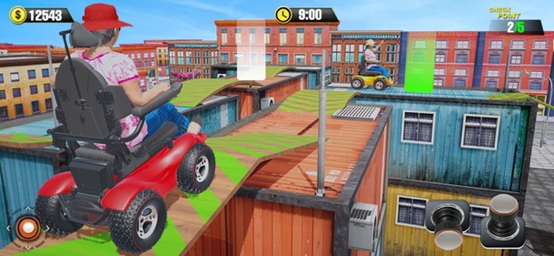 Granny Wheelie Driving Game screenshot