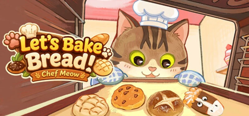 Let's Bake Bread,Chef Meow! Image