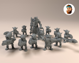 Orc Troops: Goblins with Caretaker Image