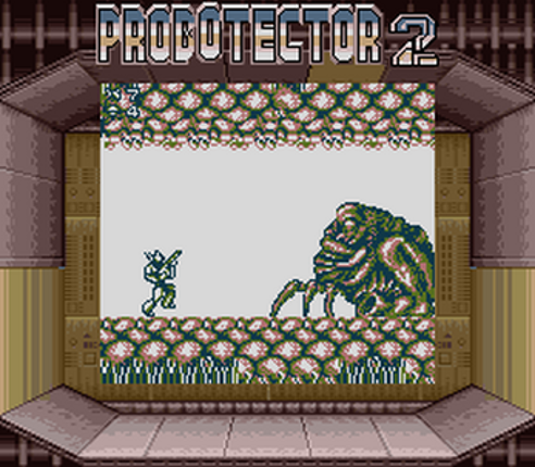 PROBOTECTOR 2 (魂斗羅2) SGB Enhanced PLUS (Super Game Boy) screenshot