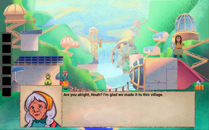 Reading the river Image