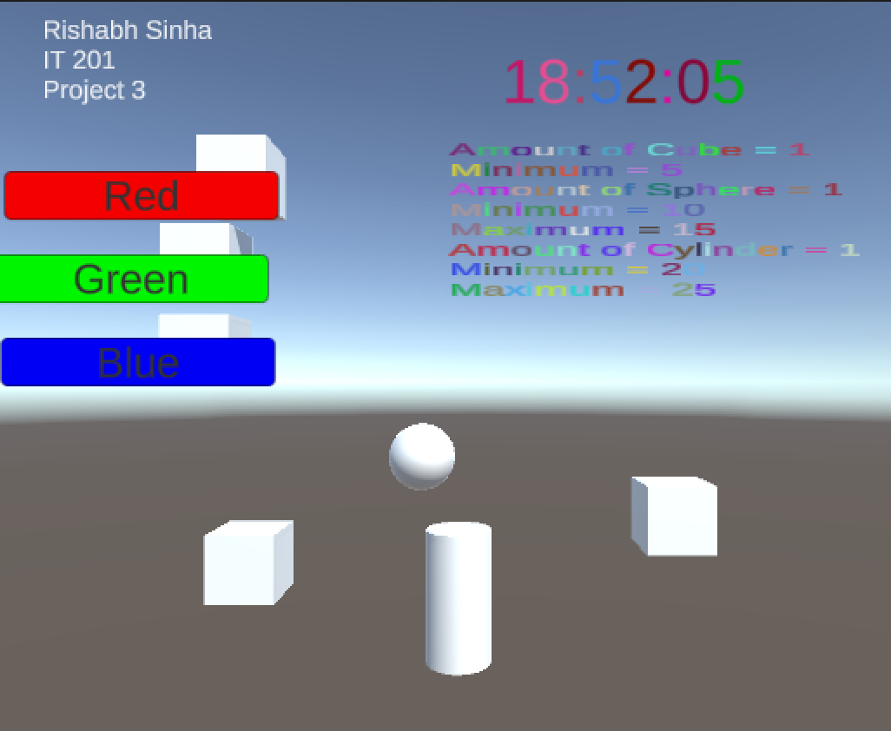 Games like Rishabh Sinha - IT 201-450- Project 3
