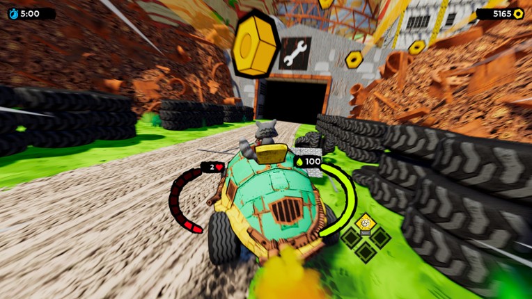 SCHROTT: Roguelike Racer screenshot