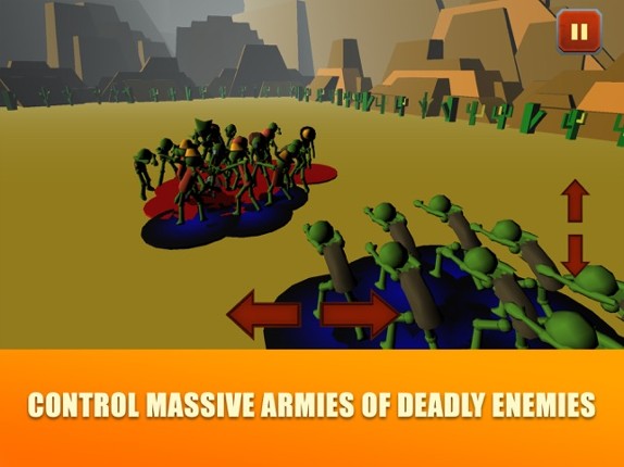 Sticky Man Zombie Fight Arena screenshot