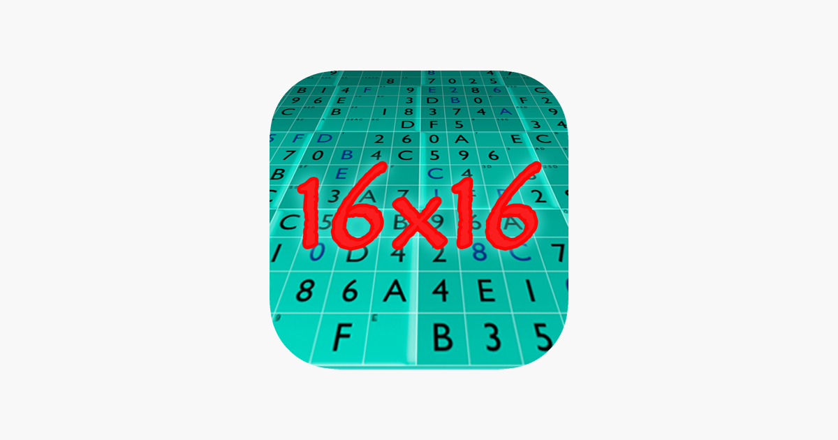 Games like Sudoku 16x16