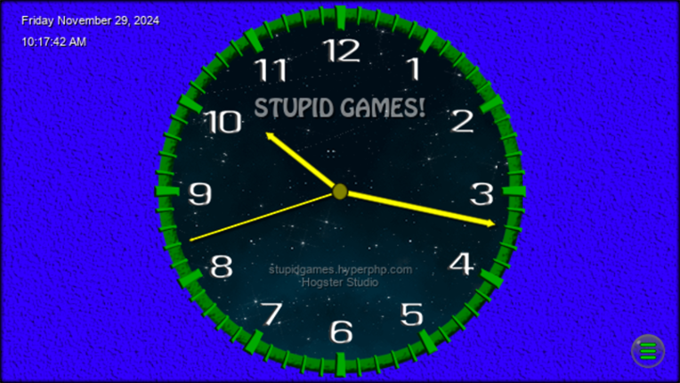 The Clock! Game Cover