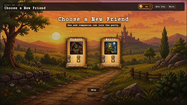 The Hero and His Friends Image