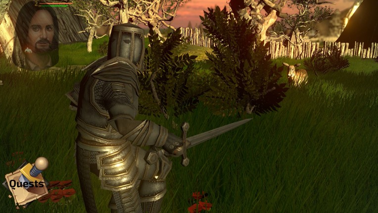 The Monk and the Warrior: The Heart of the King screenshot