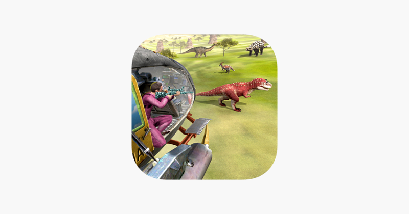 Wild Dinosaur Hunt Helicopter Game Cover