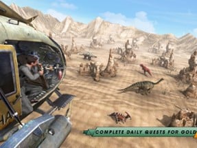 Wild Dinosaur Hunt Helicopter Image