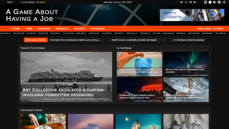 A Game About Having A Job Image